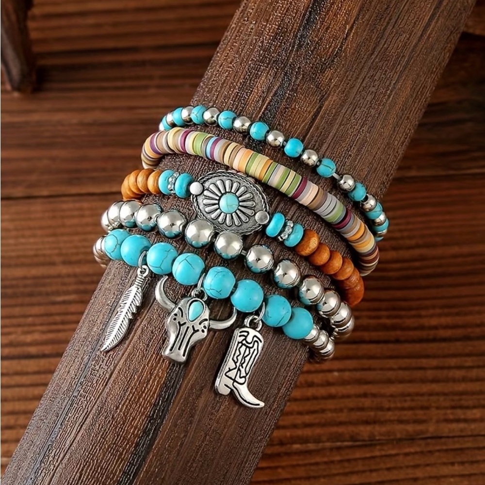 Western Boho Bracelet Set